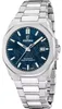 Festina Zegarek z datownikiem Classic Steel Swiss Made Blue Podgląd zdjęcia produktu 1