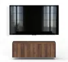 AX LIVING Barvo 100 TV Kommode Lowboard Dunkelbraun Produktbild-Vorschau 3