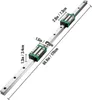 SucceBuy lineární vodicí lišta, 2 kusy HGR20-1700 mm + 1 Náhled obrázku produktu 8