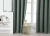 Zasłona OXFORD szaro-zielona 140x250 cm Zawieszenie: taśma Podgląd zdjęcia produktu 2
