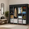 RealG RC-K-2601 Kleiderschrank mit zwei Türen, 175 x 45 x Produktbild-Vorschau 9