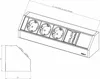 Schulte 936.00.013 EVOline V-Dock Cuisine / 3-fach Produktbild-Vorschau 7