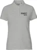 Huuraa Damen Polo Shirt Panama my love L Sport Grey Bio Produktbild-Vorschau 1