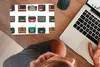 MuchoWow® Mauspad Mousepad Retro - Radio - Design 27x18 cm Produktbild-Vorschau 4