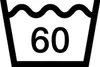 A laundry care symbol indicating a maximum washing temperature. Náhled obrázku produktu