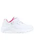 Detské šnurovacie topánky Skechers biele veľkosť 27 Náhľad obrázku produktu 7