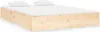 vidaXL Lit en bois massif 120x190 cm Voir les images du produit 1
