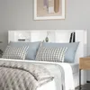 vidaXL Tête de lit avec étagères blanc 180x18,5x104,5 cm Voir les images du produit 2