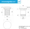 Bächlein Pop Up Ablaufgarnitur ohne Überlauf für Produktbild-Vorschau 7