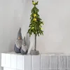 LED Tannenbaum Lummer - stehend - Tischbaum - 10 warmweiße LED - H: 45cm - Batteriebetrieb - grün Produktbild-Vorschau