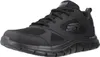 A black Skechers sneaker shown from a side angle against a white background. Anteprima dell’immagine prodotto