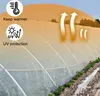 A greenhouse with a transparent plastic cover, showing features like temperature and UV protection. Podgląd zdjęcia produktu