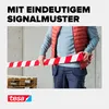 tesa Signal Absperrband nicht klebend 100m 80mm rot/weiß Anteprima dell’immagine prodotto 8