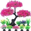 Heikoeco® Aquarium Pflanzen Deko Set, Künstliche Pflanzen, Produktbild-Vorschau 1