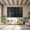 ARTHUB® Leinwandbild 80x120 cm, Black Shade Triangle | Produktbild-Vorschau 4