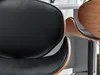 Designová barová židle ALIANA - ořech / černá Náhled obrázku produktu 12