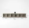 Strandplank staand (B/H/D: 270x36x34 cm) in kasjmier Productafbeelding-voorbeeld 4