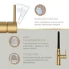 Lenz NALU Küchenarmatur Gold Einhebelmischer mit Produktbild-Vorschau 7