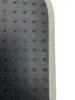 Fussmatten schwarz Velours genoppt Anti-Rutsch 4-tlg. style Produktbild-Vorschau 4