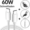 USB C Ladekabel 2m Schnellladen Datenkabel 60W Samsung Produktbild-Vorschau 1