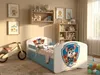 Happy Babies HAPPY- Detská postieľka 140 x 70 s ochranou Náhľad obrázku produktu 2