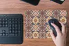 MuchoWow® Mauspad Mousepad Vektor - Fliese - Abstrakt - Produktbild-Vorschau 5