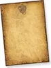 Altes-Briefpapier mit Drache Wappen (50 Blatt) DIN A4 Produktbild-Vorschau 1
