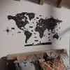 Dřevěná mapa světa na zeď - 3D dřevěná mapa, dárek na cesty Náhled obrázku produktu 3