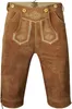 Pantaloni in pelle da uomo Pantaloni tradizionali in pelle  Anteprima dell’immagine prodotto 2