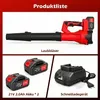 Akku-Laubbläser akku-gebläse Elektrischer Laubbläser mit Produktbild-Vorschau 10