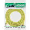 InLine® 72500Y Câble patch, SF/UTP, Cat.5e, jaune, 10m Voir les images du produit 4