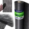 KADAX Telo antierbacce 1,6 x 25 m, 50 g/m², nero; telo da Anteprima dell’immagine prodotto 1