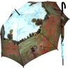 Regenschirm Motiv Mohnblumenfeld Claude Monet Produktbild-Vorschau 1