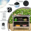 GOPLUS Campingtisch mit Stauraum, tragbarer Produktbild-Vorschau 2