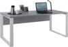 Schreibtisch 170x80cm Arbeitszimmer Smartworking grauweiß Produktbild-Vorschau 2
