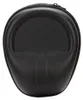 A black headphone case with a molded design. Náhled obrázku produktu