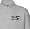 Huuraa Herren Polo Shirt Usedom verliebt 3XL Sport Grey Bio Produktbild-Vorschau 2