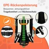 CADOCA® Haustierrucksack bis 20 kg verstellbare Gurte Produktbild-Vorschau 5