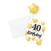 Friendly Fox Geburtstagskarte runder Geburtstag - 40. Produktbild-Vorschau 4