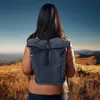 Falt Rucksack Minor 30l dunkelblau 40x57x15cm Polyester Produktbild-Vorschau 3