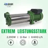 CHM GmbH® Kreiselpumpe Edelstahl 11 Bar Druck 8600 L/h Produktbild-Vorschau 2