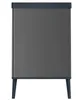 VERTO Stand-Abfalleimer – Touch-Öffnung – 54 l – Perlgrau Produktbild-Vorschau 4