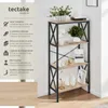 Etagère Barry 61,5x31,5x133,5cm - Bois clair industriel, Voir les images du produit 2