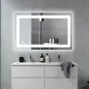 LED Badspiegel 50×70cm Badezimmerspiegel Touch-Schalter mit Produktbild-Vorschau 1