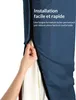 Deuba Housse de protection pour parasol Ø3,5m Bleu bâche de Voir les images du produit 3