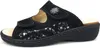 Belvida  Damenschuhe Hausschuhe Pantolette Schwarz Produktbild-Vorschau 1