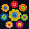 Spreadshirt 70er Jahre Hippie Flower Power Kostüm Blumen Produktbild-Vorschau 2
