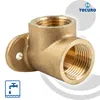 tecuro Wandscheibe 90°, beidseitig Innengewinde Rp 3/4 Produktbild-Vorschau 2