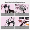 Vecocraft Hebe E-Bike 28 inch Stahl E-Bike 7-speed 36V 10Ah Produktbild-Vorschau 6