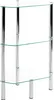 HAKU Regal Badregal chrom - Metall, Sicherheitsglas 5 mm, Produktbild-Vorschau 1